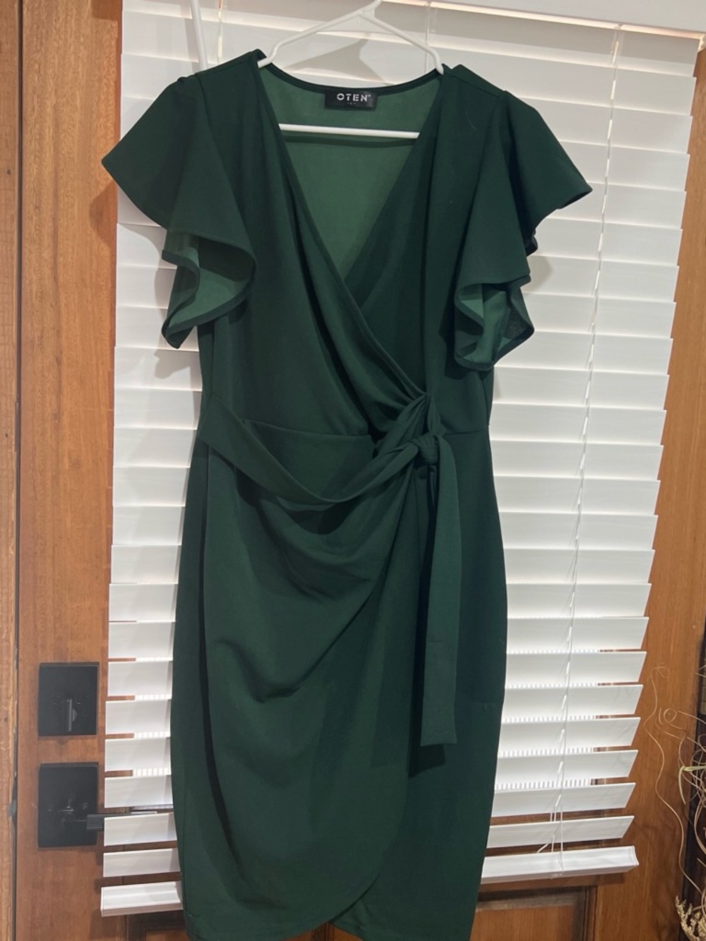 O'Teñ Emerald Sheath Dress